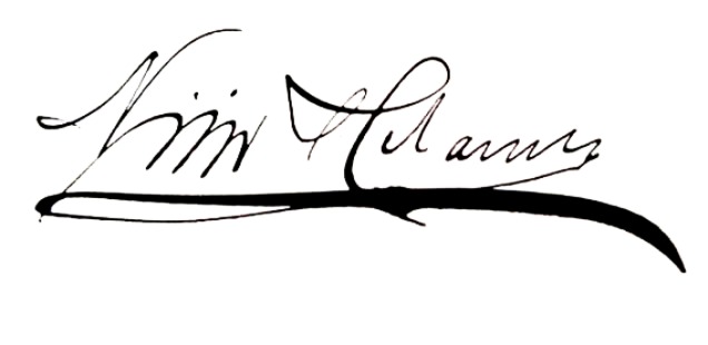 behandlad namnskrift